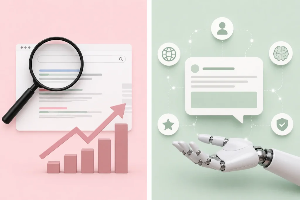 Diferencia entre SEO y GEO